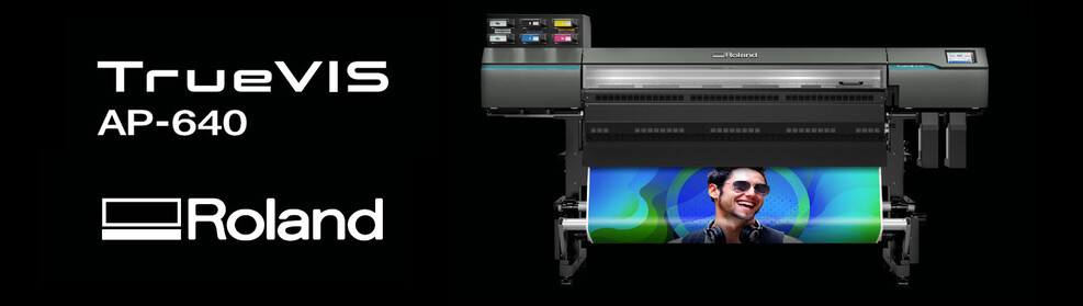 [Translate to Sverige:] TrueVIS AP, Latex, Resin, Roland, storformat, Marabu Scandinavia