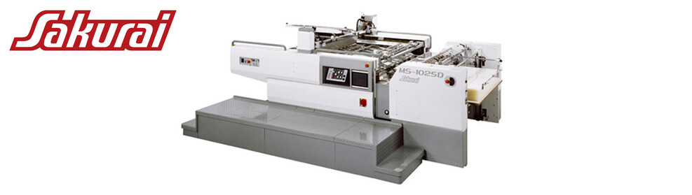 Sakurai Maestro SD, screentryck, maskin, Marabu