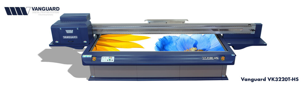 Vanguard, storformatsskrivare, flatbädd, printer, Marabu