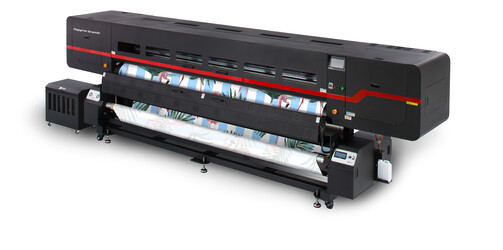 d.gen Papyrus Grande, textiltryck, Marabu, sublimering