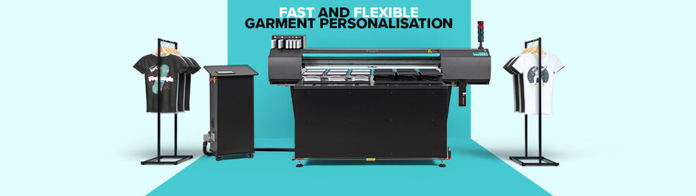 [Translate to Sverige:] Roland Texart XT-640S DTG, sublimering, textil, Marabu