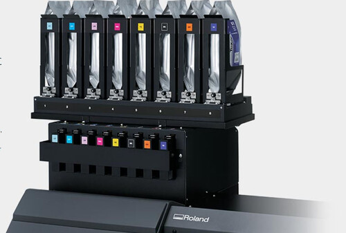 [Translate to Sverige:] Roland DG, Texart RT-640, Marabu, textiltryck