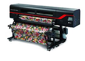 [Translate to Sverige:] Sublimering, textiltryck, digitalt, d.gen, Arachne Hexa, Marabu