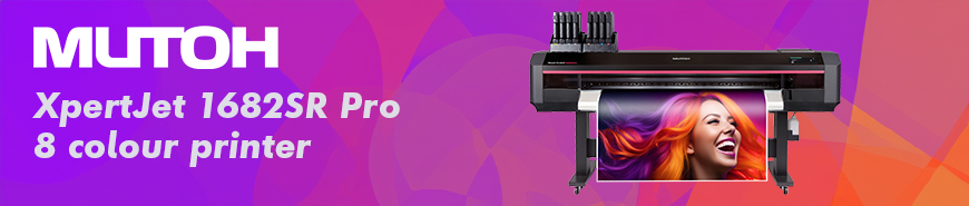[Translate to Sverige:] Mutoh XpertJet 1682SR Pro - 8 colour printer