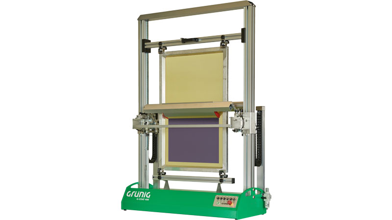 [Translate to Sverige:] G-Coat 406, schablontillverkning, beskiktning, Grünig