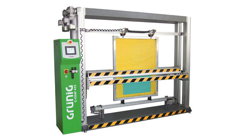 [Translate to Sverige:] G-Coat 415, schablontillverkning, beskiktning, Grïnig
