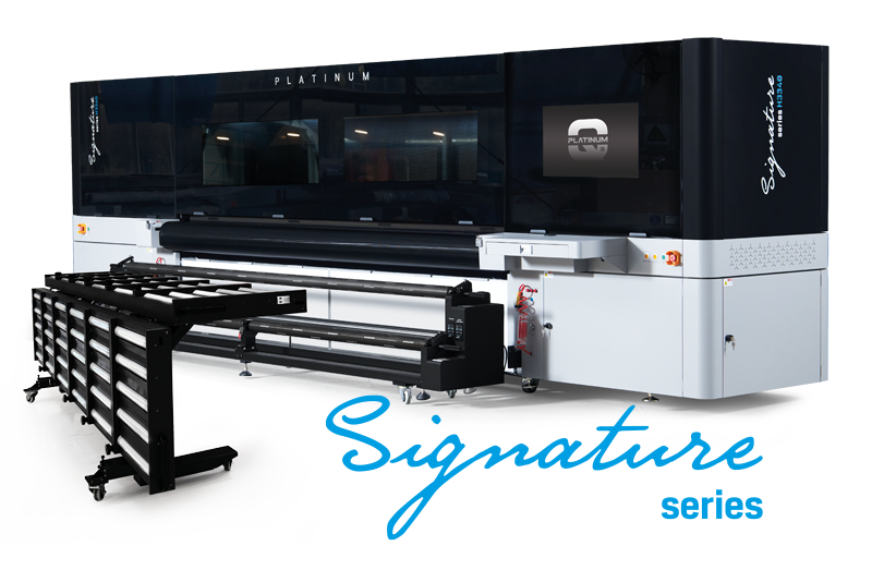 [Translate to Sverige:] Liyu Signature UV-hybrid storformatsskrivare